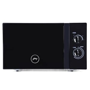 Godrej 25 L Solo Microwave Oven (GMX 725 SP1 TM Mirror, Multi distribution heat system), Black