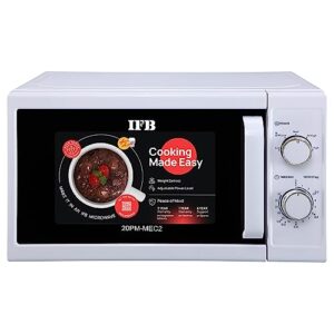 IFB 20 Litre Solo Microwave Oven (20PM-MEC2) White