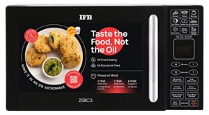 IFB 25 L Convection Microwave Oven (25BC3, Black, Oil Free Cooking, With Starter Kit)