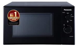 Panasonic 20L Solo Microwave Oven (NN-SM25JBFDG,Black)