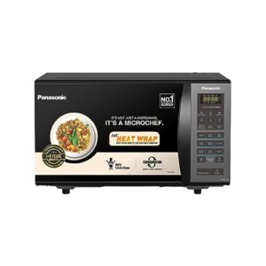 Panasonic 23L Convection Microwave Oven(NN-CT353BFDG,Black Mirror, 360° Heat Wrap, Magic Grill)