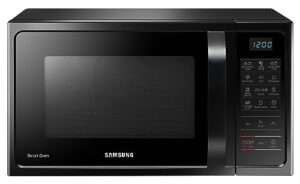 Samsung 28L, Convection Microwave Oven with Curd Making(MC28A5013AK/TL, Black, 10 Yr warranty)