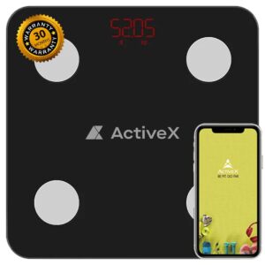 ActiveX Savvy Smart Body Composition Weighing Scale