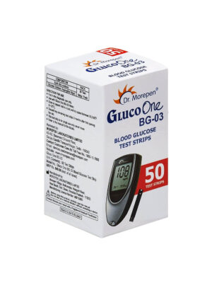 Dr. Morepen GlucoOne BG 03 Test Strips (Pack of 50)